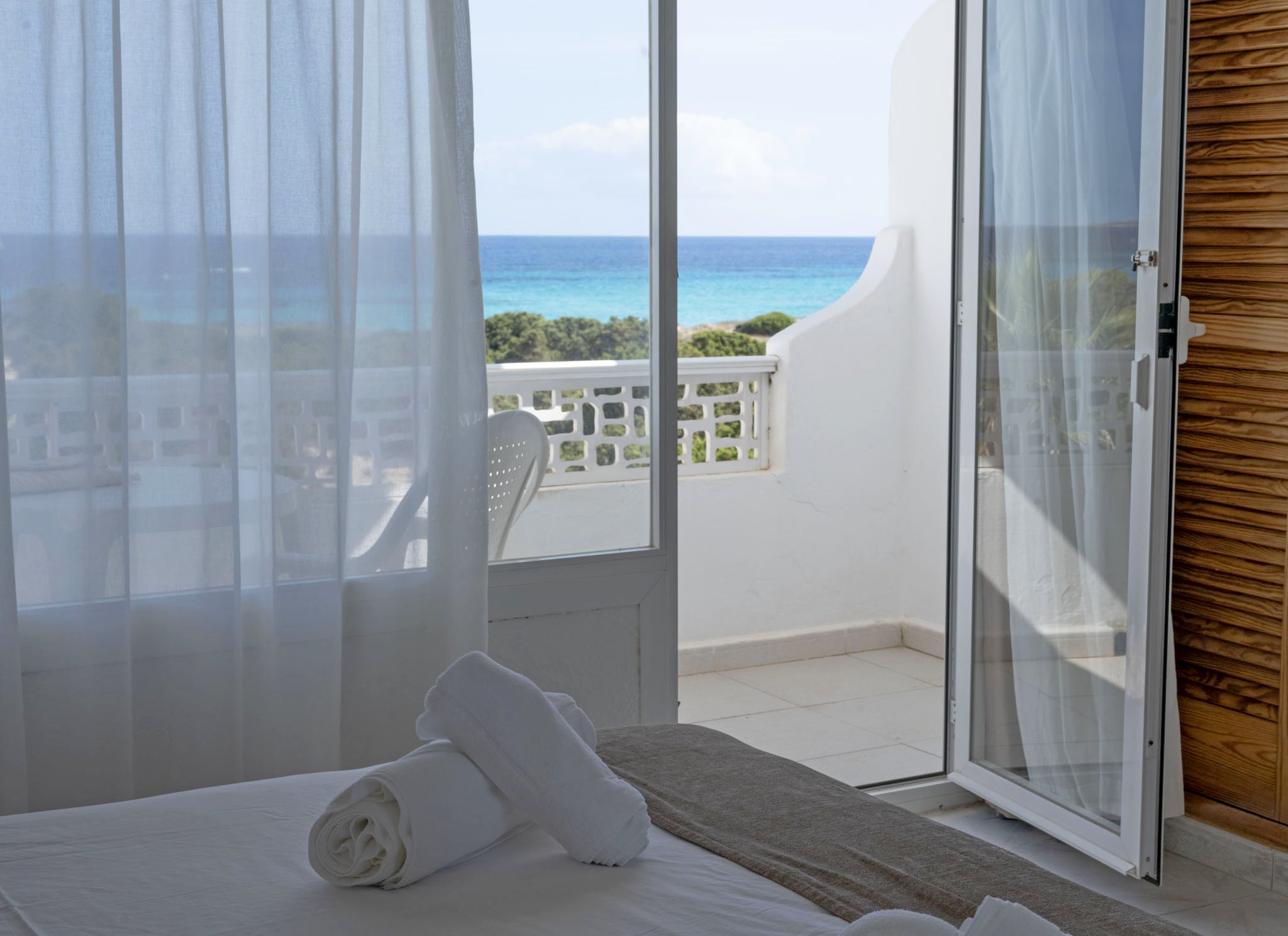 Roquetes Rooms Vista Mar. Habitación triple